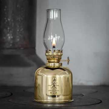 Solstickan paraffin lamp - gold - Solstickan Design