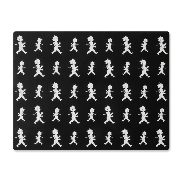 Solstickan placemat 30x40 cm 2-pack - Black - Solstickan Design