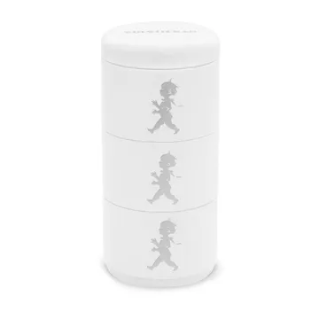 Solstickan storage jar three pieces 8.5 cm - White - Solstickan Design