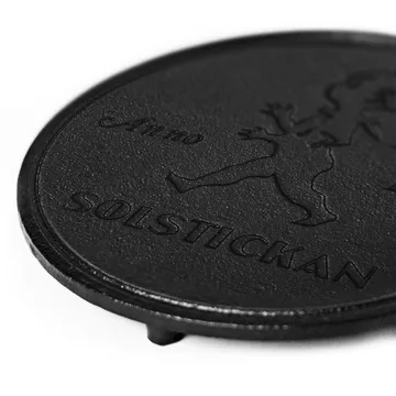 Solstickan trivet 19 cm - Black - Solstickan Design