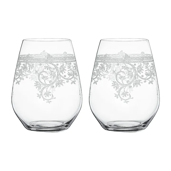Arabesque tumbler 46 cl 2-pack - Clear - Spiegelau