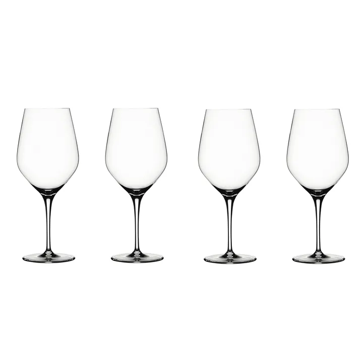 Authentis Bordeaux glass 65cl. 4-pack - clear - Spiegelau