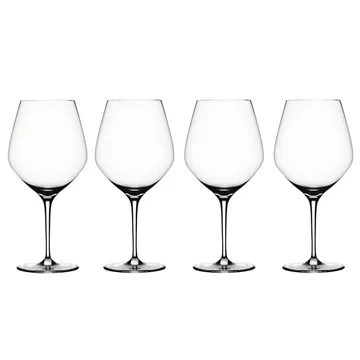 Authentis Burgundy glass 75cl. 4-pack - clear - Spiegelau