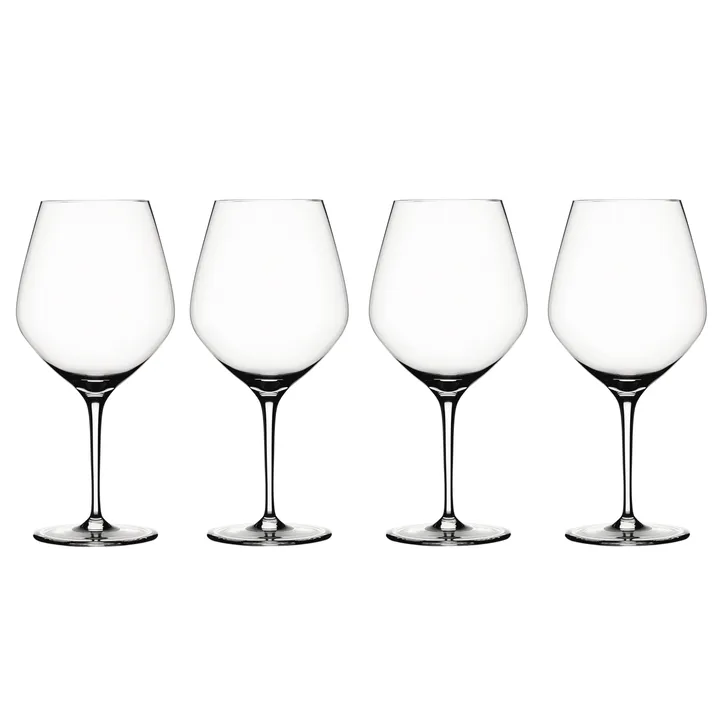Authentis Burgundy glass 75cl. 4-pack - clear - Spiegelau