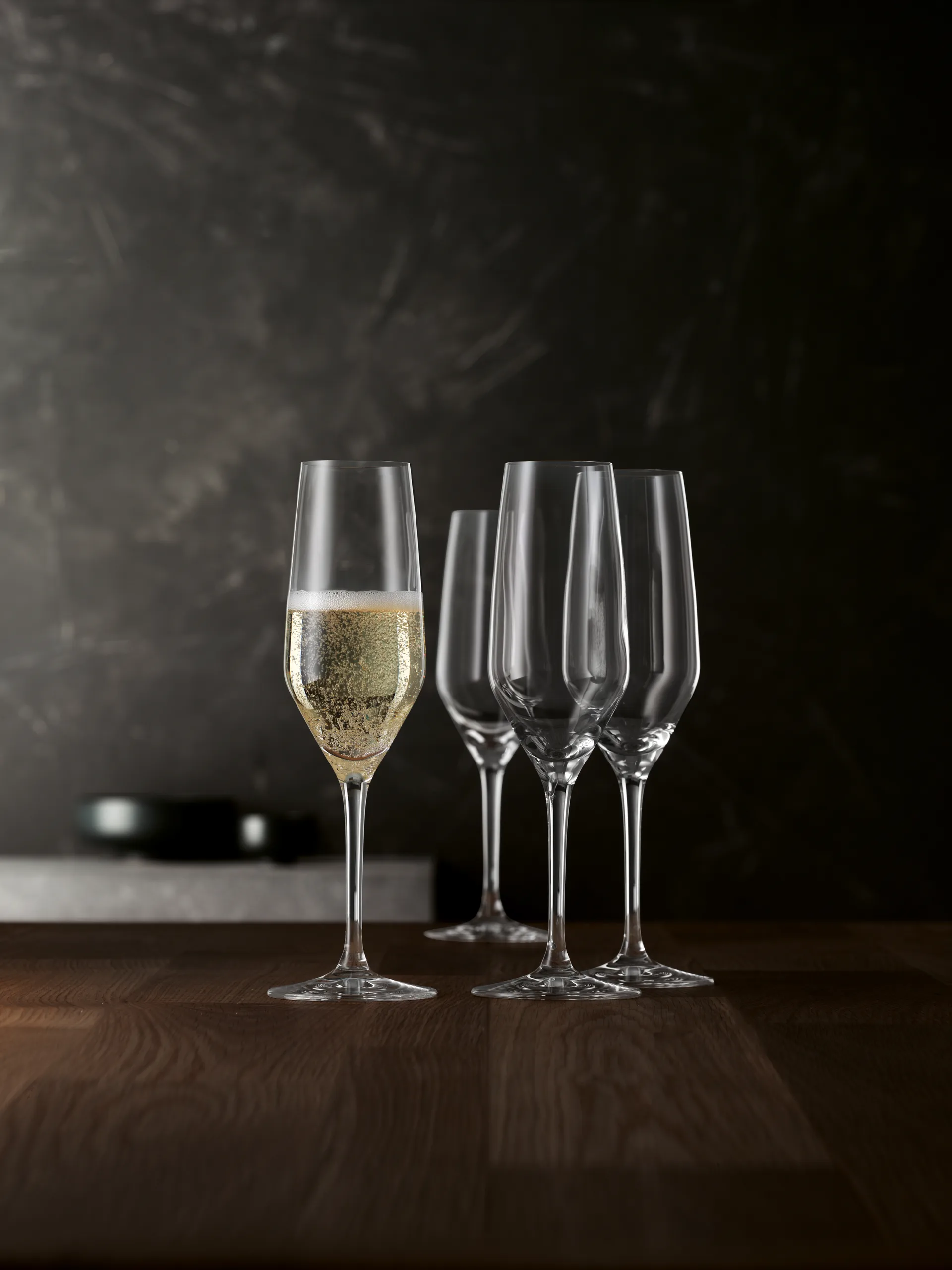 Style champagne glass 4-pack, 24 cl Spiegelau