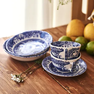 Blue Italian Breakfast cup and saucer - 28 cl/ 10 oz - Spode
