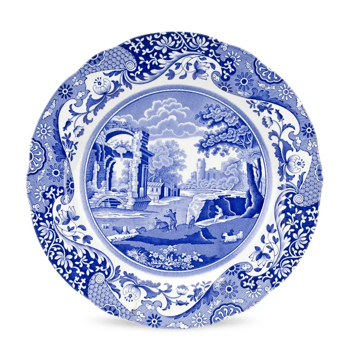 Blue Italian buffet plate - 30 cm/ 12 inch - Spode