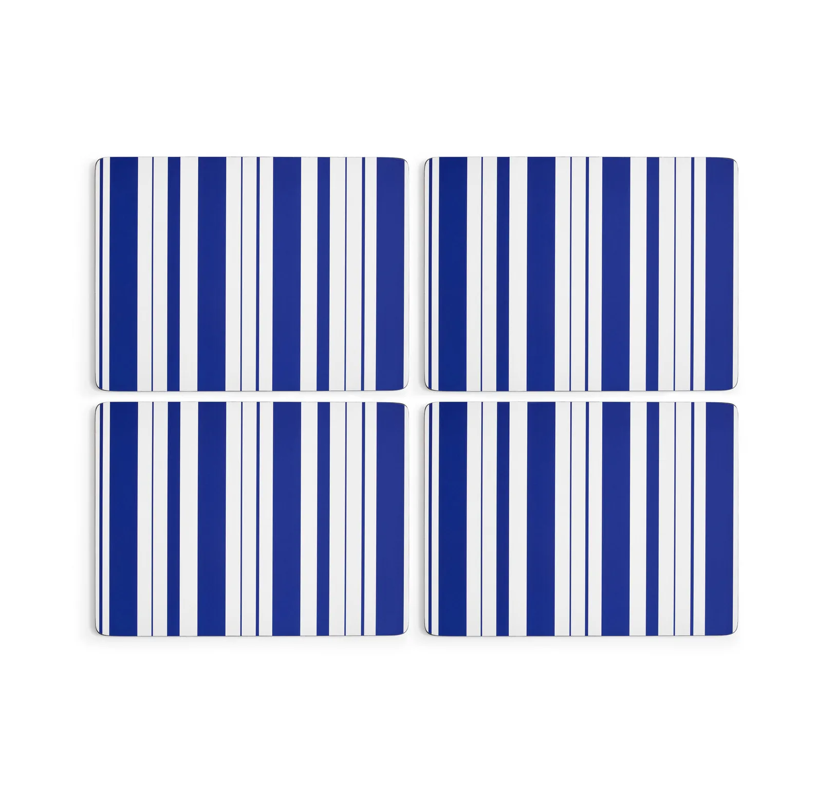 Steccato placemats 30x40 cm 4-pack, Blue-white Spode