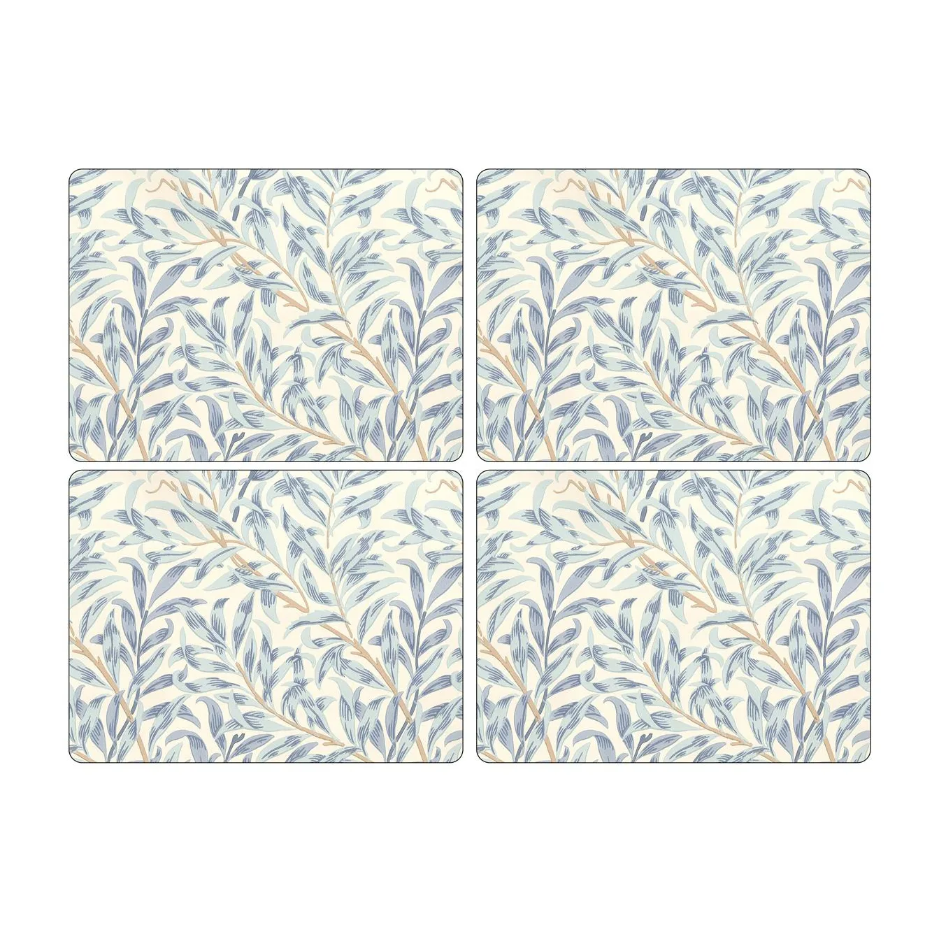 Willow Bough placemat 30x40 cm 4 pack, Blue Spode