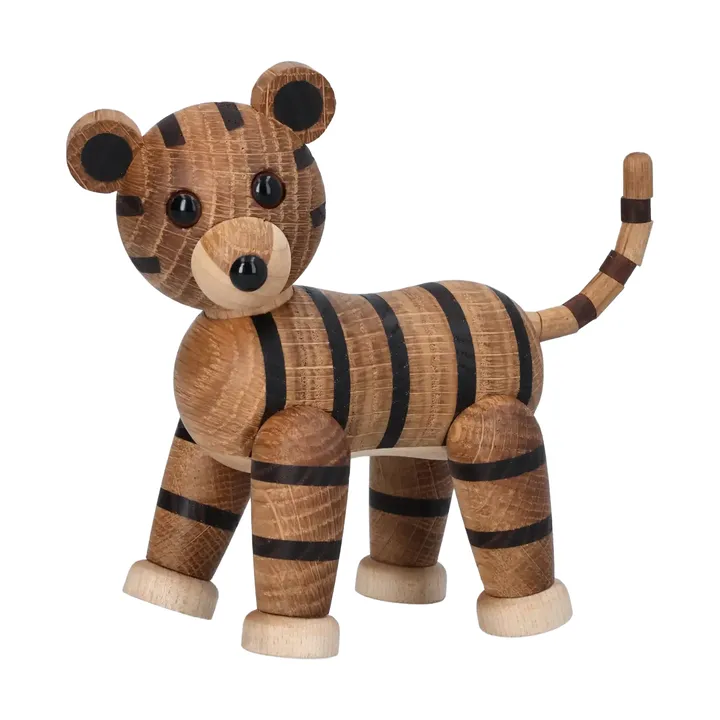 Shiva tiger figurine - Beige, 12x6x12 cm - Spring Copenhagen