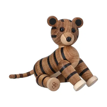 Shiva tiger figurine - Beige, 12x6x12 cm - Spring Copenhagen