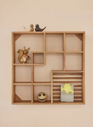 Sweeties swallow decoration 5.4 cm 2 parts - Oak - Spring Copenhagen