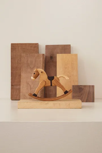 The Rocking Horse decoration 13.5 cm - Oak, 13,5 cm - Spring Copenhagen