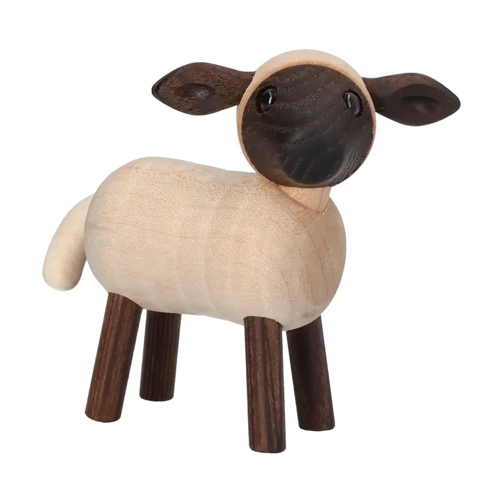 Will lamb figurine - Beige, 6.6x9xH8.5 cm - Spring Copenhagen