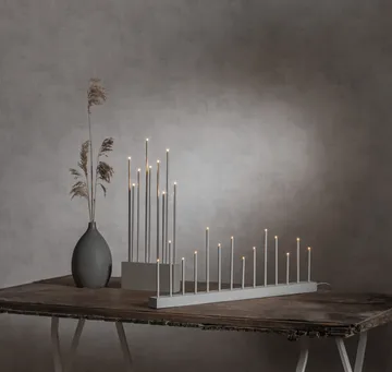 Buzz advent candle - Beige - Star Trading