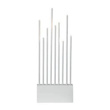 Buzz advent candle - White - Star Trading