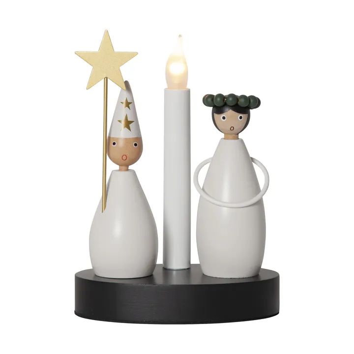 Christmas Joy candlestick - Lucia - Star Trading