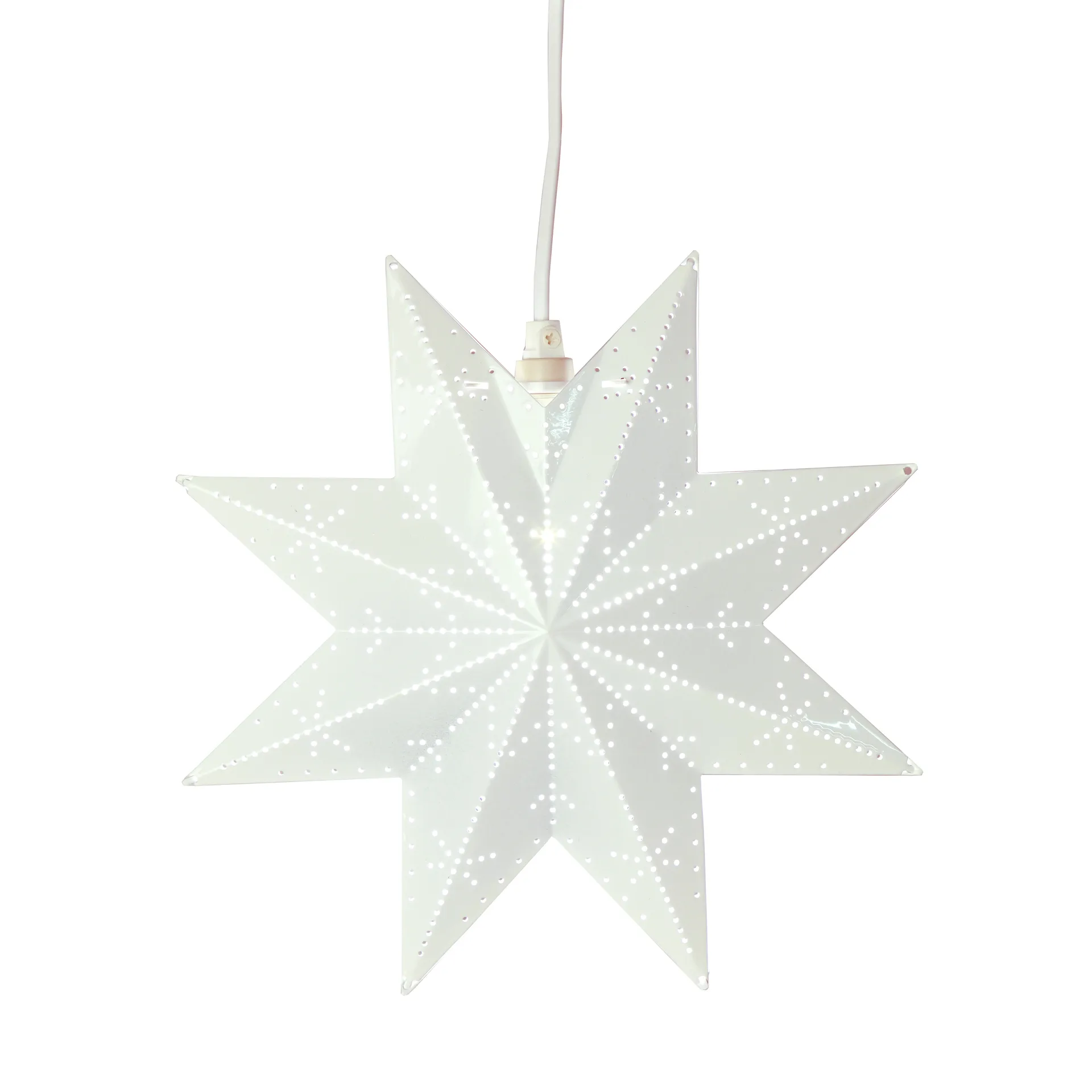 Classic advent star, white Star Trading