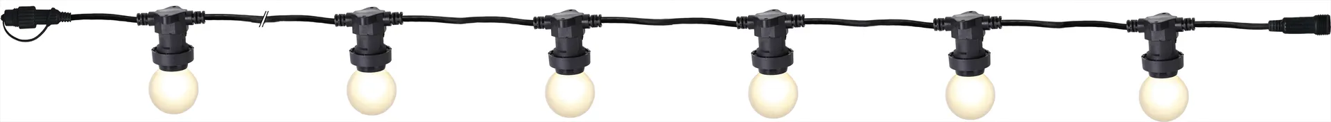 Connecta light string E27 7.35 m, Black Star Trading