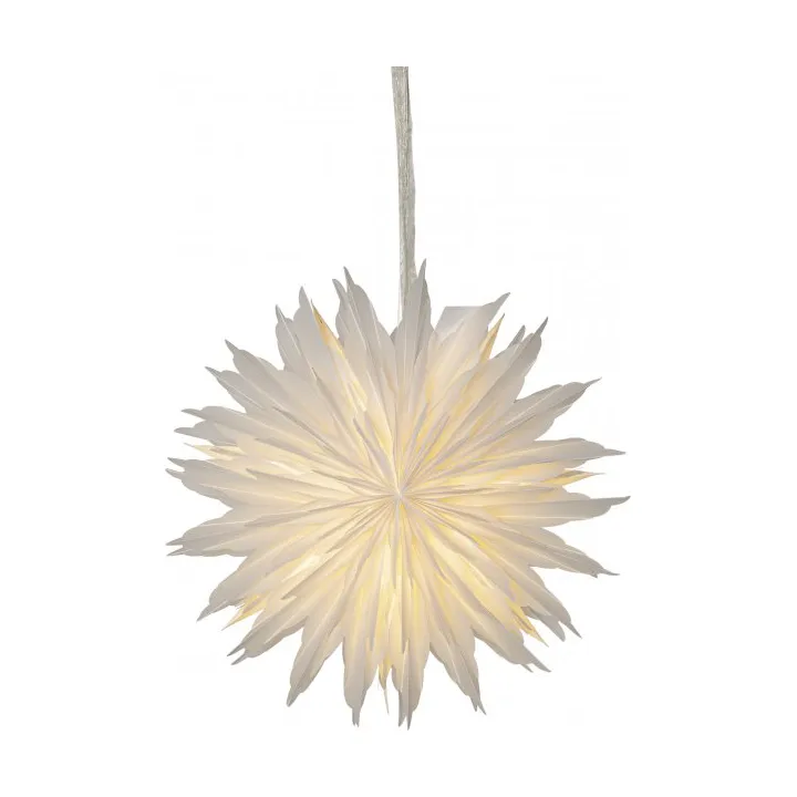 Dis Paper Star 40 cm, White Star Trading