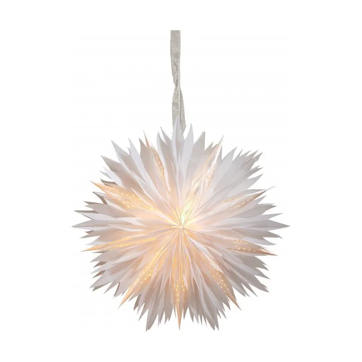 Dis Paper Star 40 cm, White Star Trading