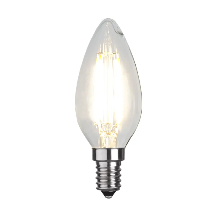 E14 candle bulb 4 W - Transparent - Star Trading