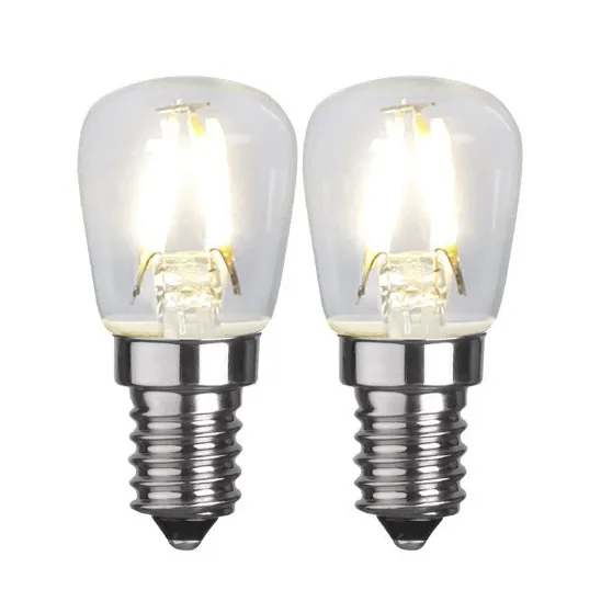 E14 LED soft glow 2-pack, 2.6 cm 2700K Star Trading