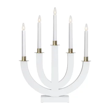 Eli advent candle - White - Star Trading
