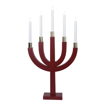 Elias candle arch - red - Star Trading