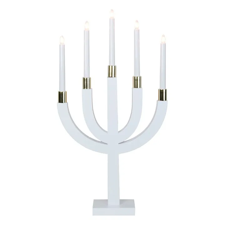 Elias candle arch - white - Star Trading