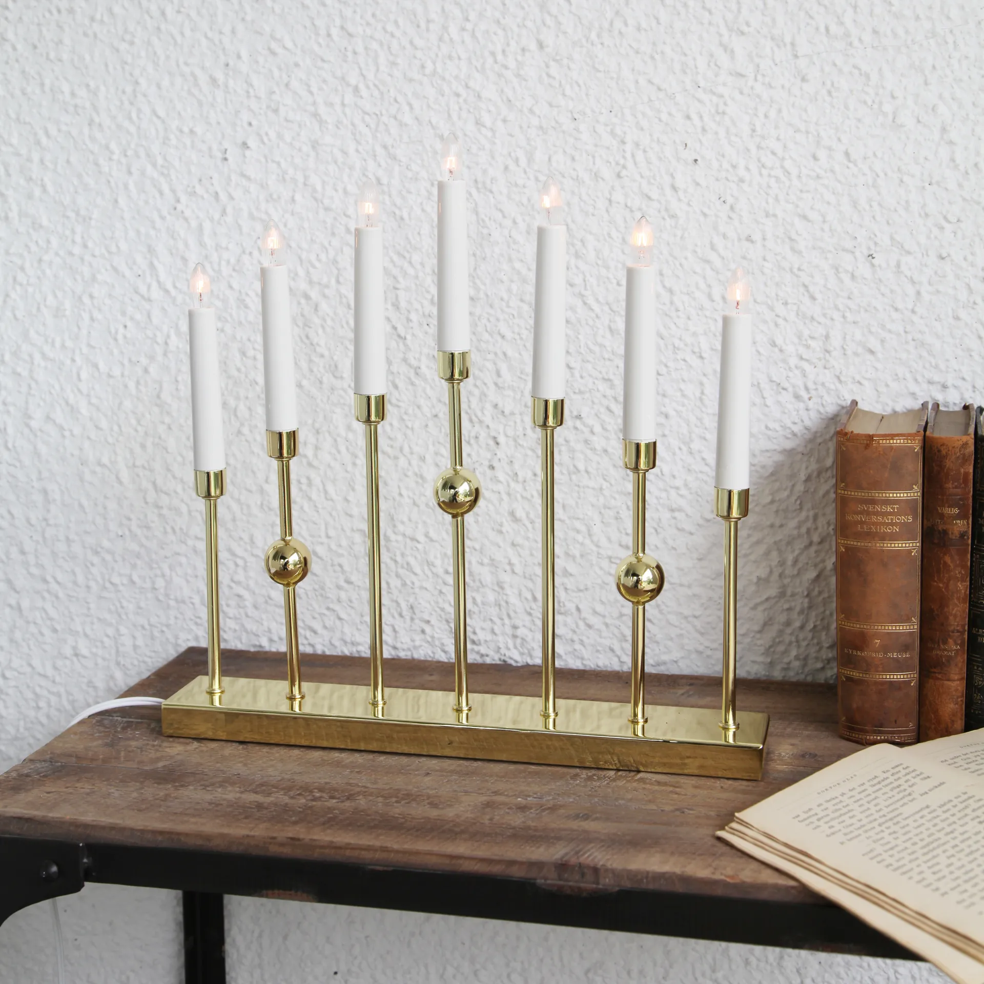 Gustavo candle arch, Brass Star Trading