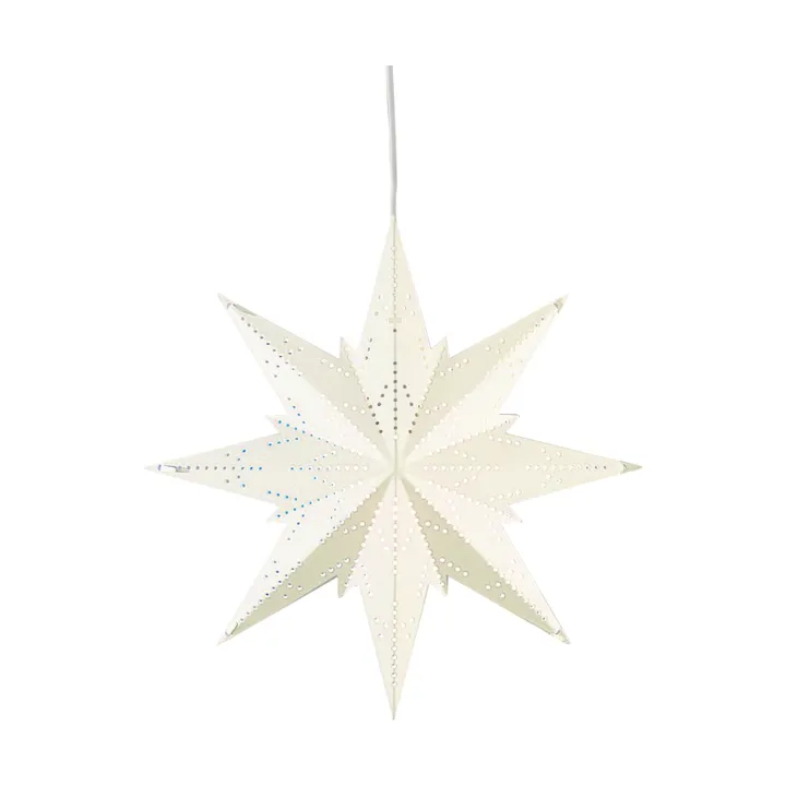 Mini Metal Star 25 cm - White - Star Trading