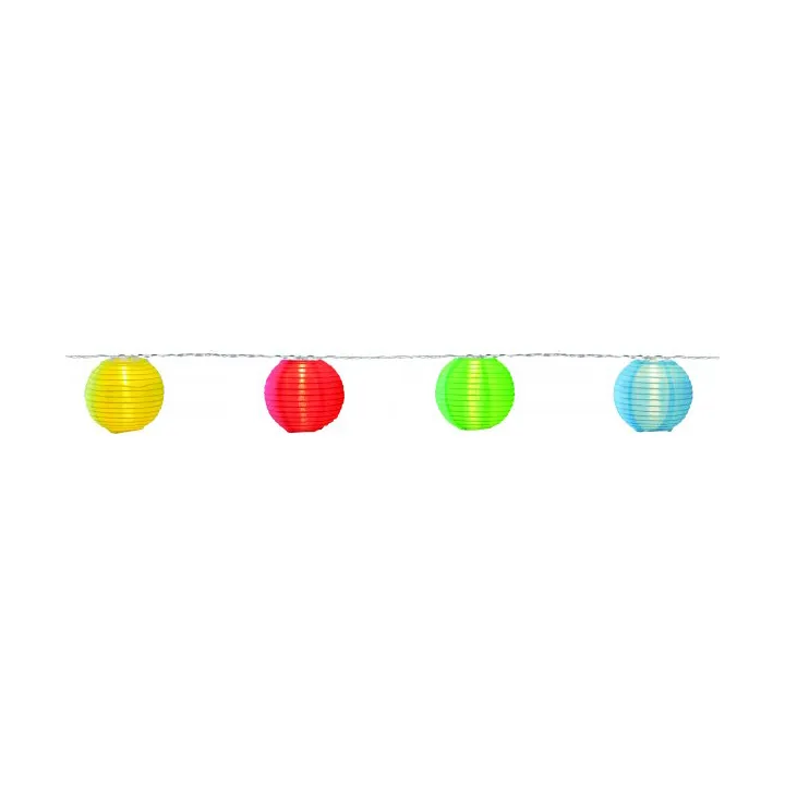 Star Trading 10 LED party string lights - Multicolored - Star Trading