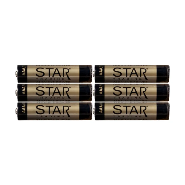 Star Trading Battery 6-pack, AAA Star Trading