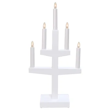 Trapp advent candle arch 46 cm - white - Star Trading