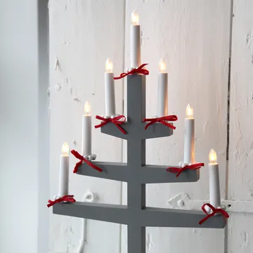 Trapp advent candle arch 54 cm - grey - Star Trading