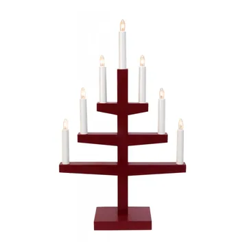 Trapp advent candle arch 54 cm - red - Star Trading