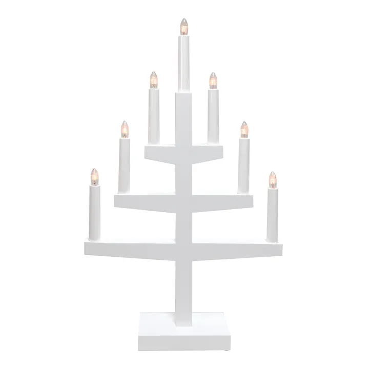 Trapp advent candle arch 54 cm - white - Star Trading