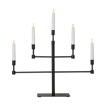 Vide advent candlestick - Black - Star Trading