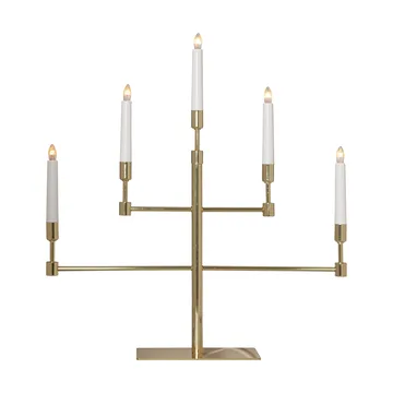 Vide advent candlestick - Brass - Star Trading