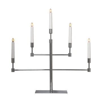 Vide advent candlestick - Chrome - Star Trading