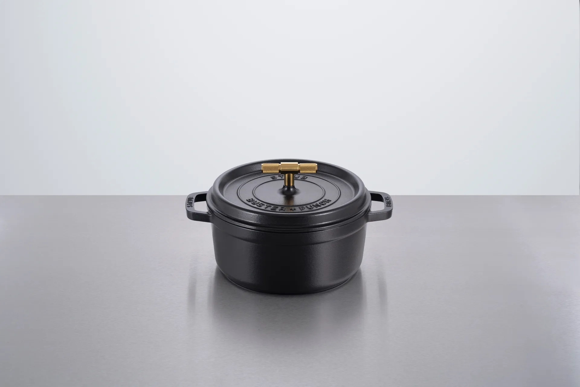 Buster & Punch cast iron brass pot, 3.8 L STAUB