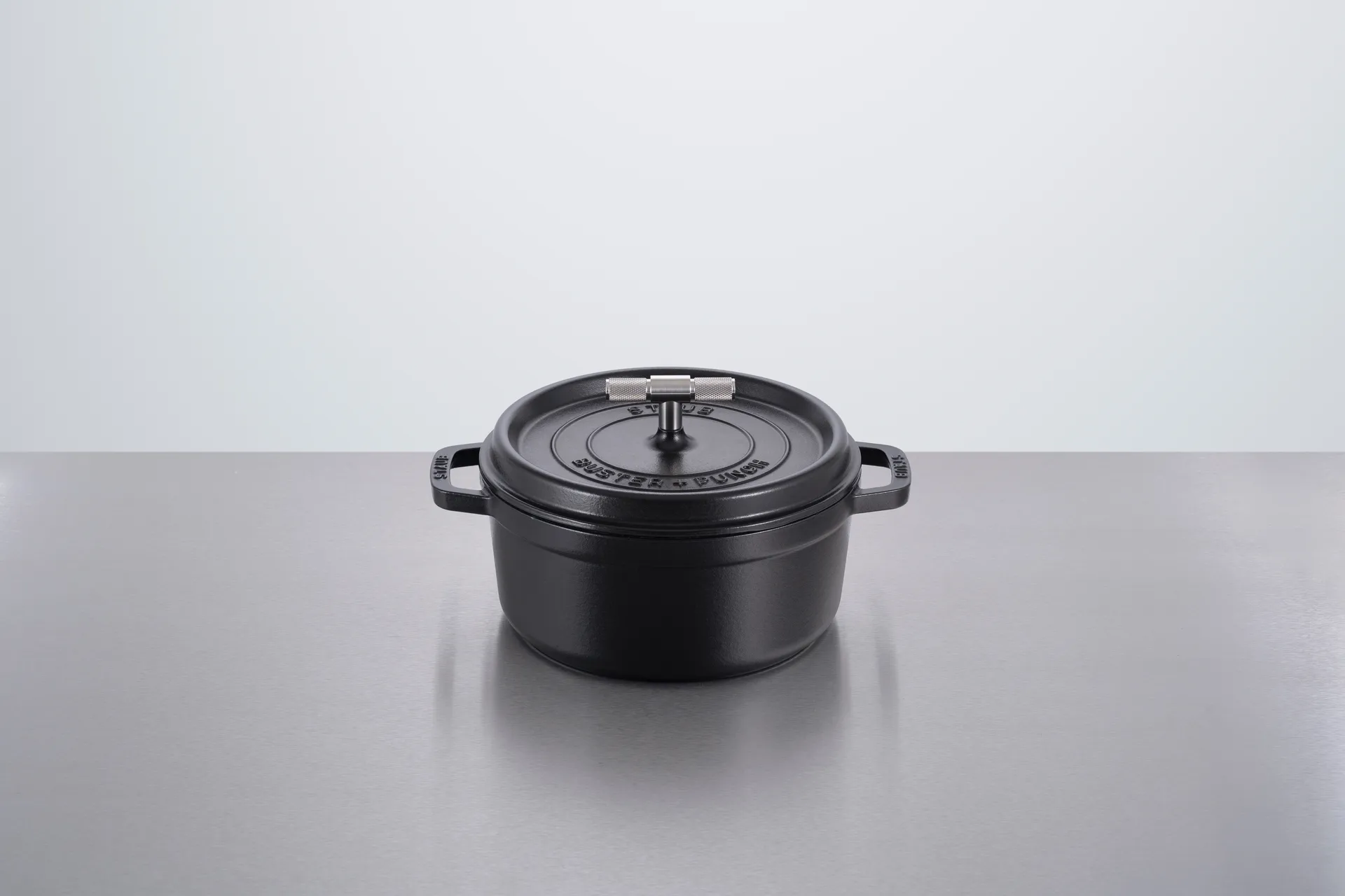 Buster & Punch cast iron stainless steel pot, 3.7 L STAUB
