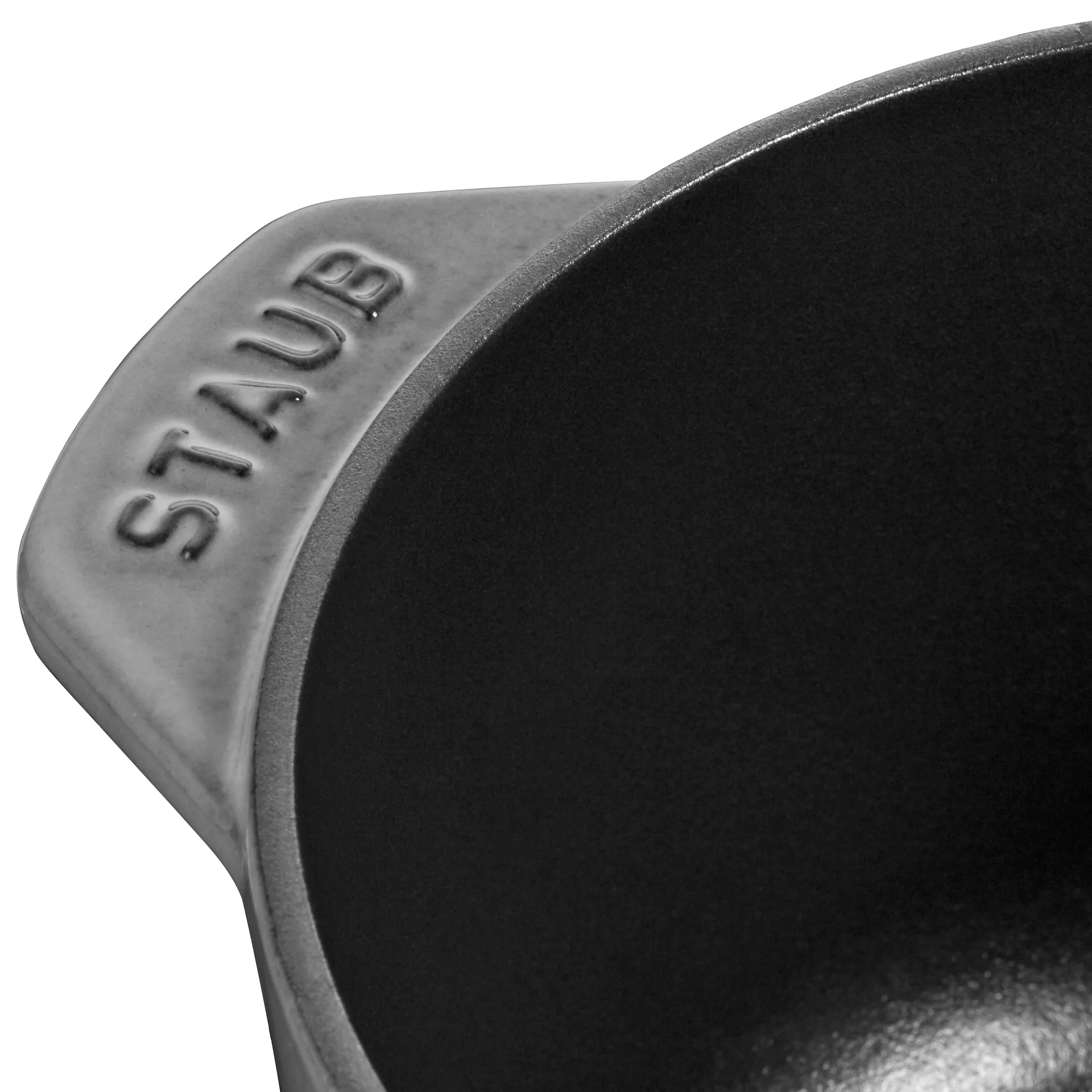 Rice cocotte cast iron pot 1.6 L, grey STAUB