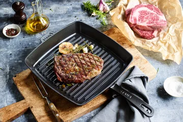 Staub American grill pan cast iron - 26x26 cm - STAUB