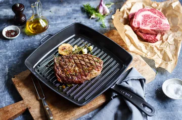 Staub American grill pan cast iron - 30x30 cm - STAUB