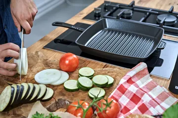 Staub American grill pan cast iron - 30x30 cm - STAUB