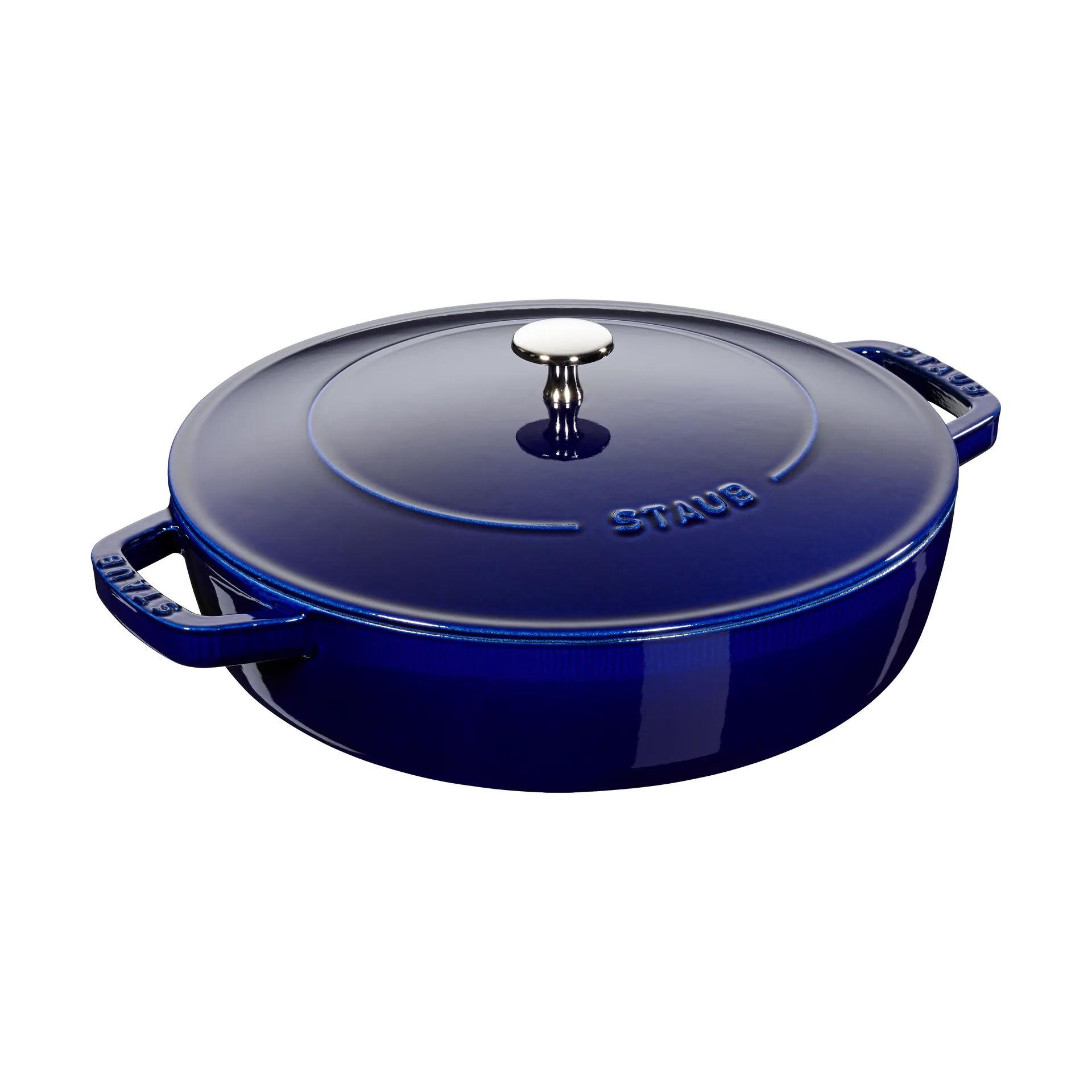 Staub Chistera braiser cast iron Ø24 cm, Dark blue STAUB