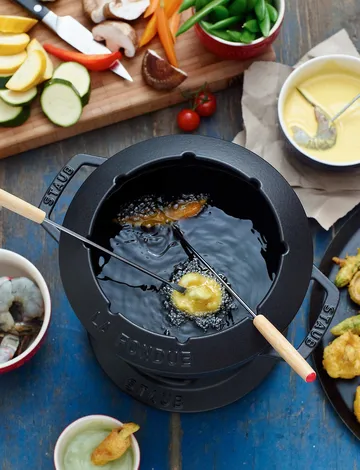 Staub fondue set 1.65 l - black - STAUB