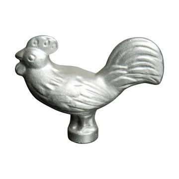 Staub knob in metal - Chicken - STAUB
